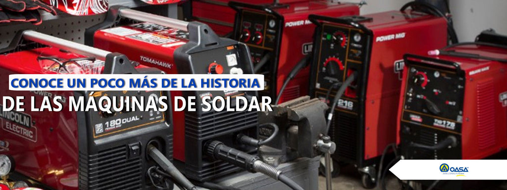 Conoce un poco de la historia de las máquinas de soldar